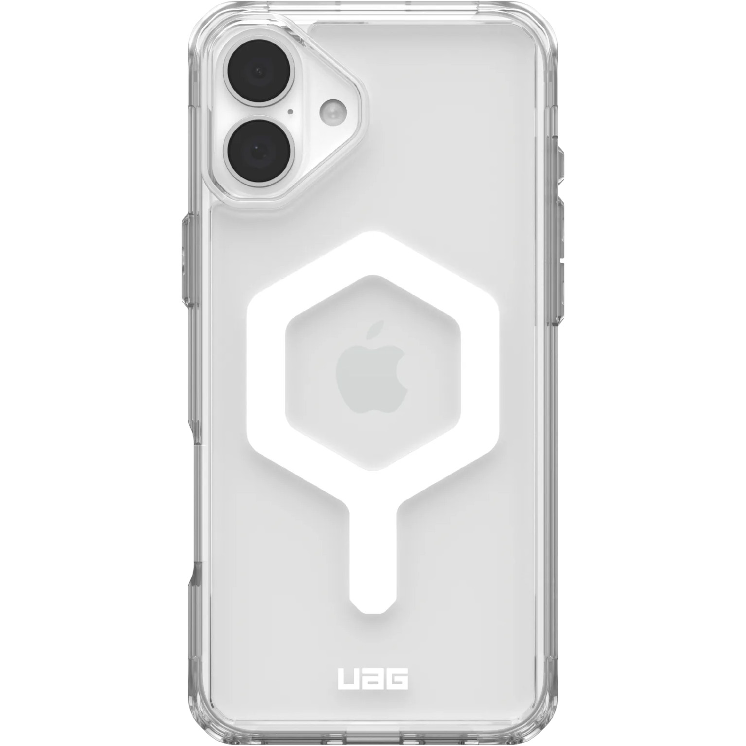 Etui pancerne Urban Armor Gear Plyo MagSafe do Apple iPhone 16 Plus, przezroczysto-białe